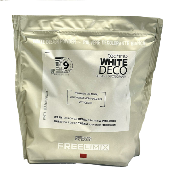 FreeLimix techno WHITE DECO bleaching POWDER - Blondierungspulver 500g