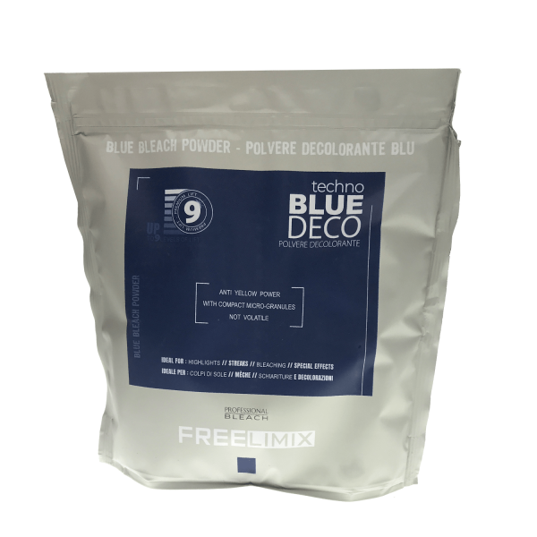 FreeLimix techno BLUE DECO Blue Bleaching Powder - Blondierungspulver 500g