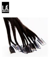 L.A. Hairstyles Echthaarstr&auml;hne 30 cm lichtbraun rot 33