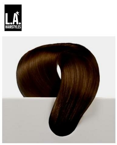 L.A. Hairstyles Echthaarstr&auml;hne 40 cm lichtbraun 05