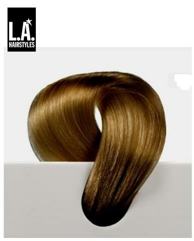 L.A. Hairstyles Echthaarstr&auml;hne 40 cm centralblond 08