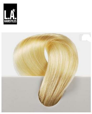 L.A. Hairstyles Echthaarstr&auml;hne 40 cm lichtblond 10