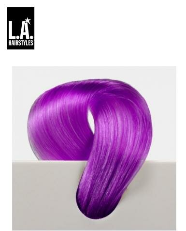 L.A. Hairstyles Fun Tastic violett 50 cm