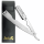 Jacks Classic Shaving Rasiermesser Edelstahl Square geriffelter Griff