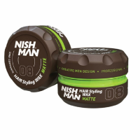 NISHMAN 08 Hair Styling Wax Matte 150 ml XL