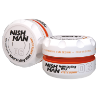 NISHMAN 06 Hair Styling Wax Mystic - wei&szlig; 150 ml XL