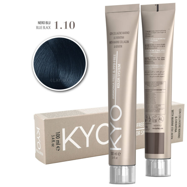 KYO Hair Color 100 ml 1.10 blauschwarz