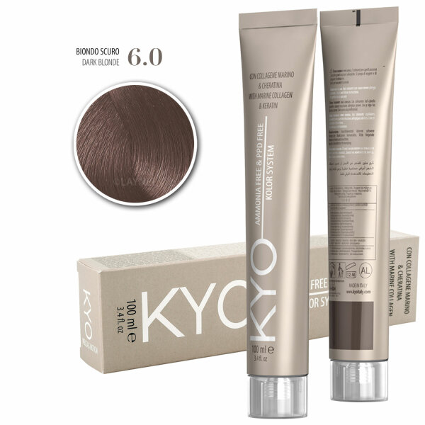 KYO Hair Color 100 ml 6.0 dunkelblond