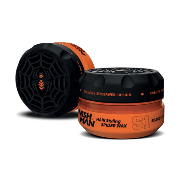 NISHMAN S1 Hair Styling Spider Wax  - Orange 150 ml XL
