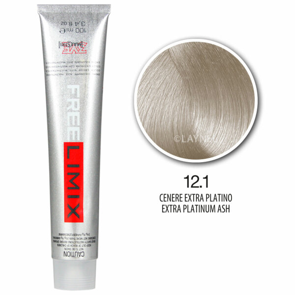 Freelimix Hair Color 100 ml 12.1 extra platin asch