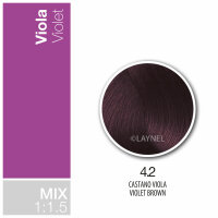Freelimix Hair Color 100 ml 4.2 braun violett