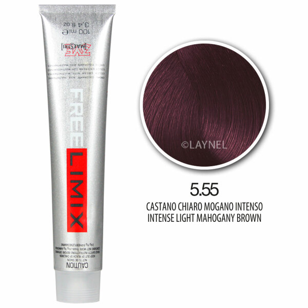 Freelimix Hair Color 100 ml 5.55 mahagoni hellbraun satt