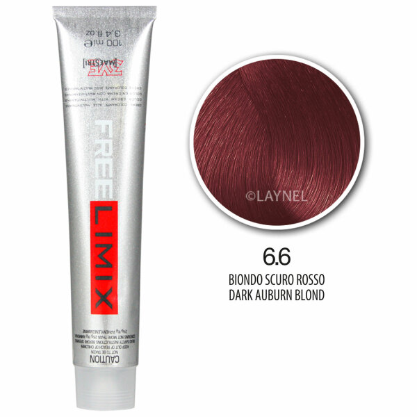 Freelimix Hair Color 100 ml 6.6 rot dunkelblond