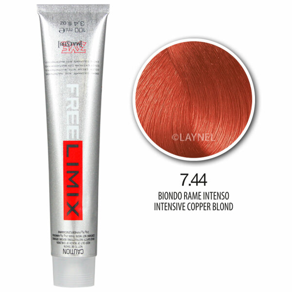 Freelimix Hair Color 100 ml 7.44 kupferblond satt