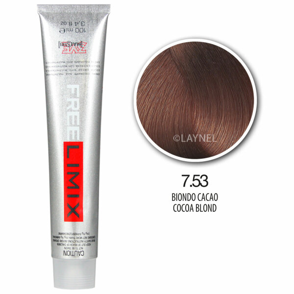 Freelimix Hair Color 100 ml 7.53 kakao blond
