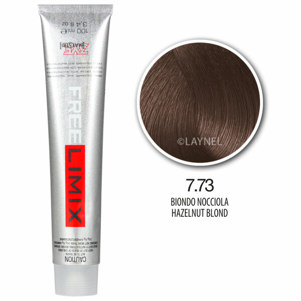 Freelimix Hair Color 100 ml 7.73 haselnuss blond