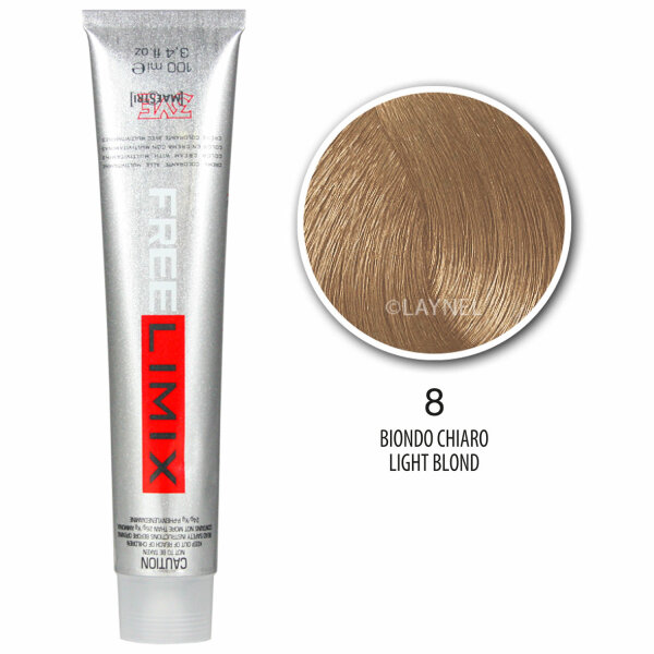 Freelimix Hair Color 100 ml 8 hellblond