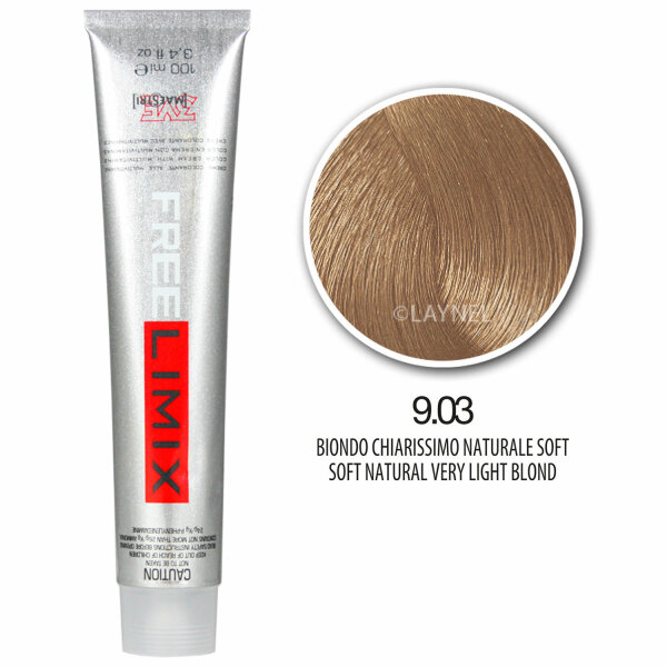Freelimix Hair Color 100 ml 9.03 blond extrahell natürlich soft