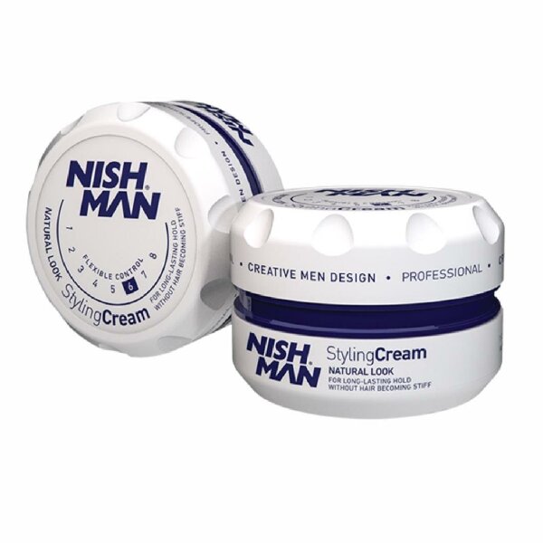 NISHMAN 06 Styling Cream Natural Look - weiß 150 ml XL