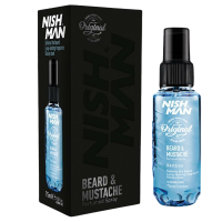 NISHMAN Bart Parfum Spray - Genius 75 ml - blau