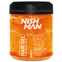 NISHMAN Hair Gel Dynamic Style 5- ultra hold 750 ml