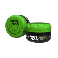 NISHMAN M2 Matte Hair Styling Clay Wax mit Keratin 100 ml