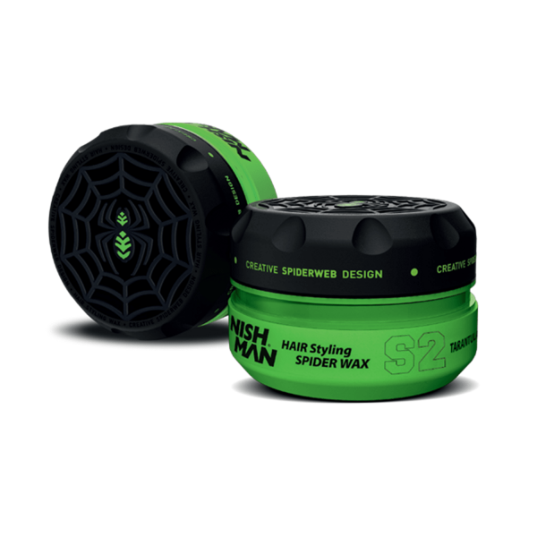 NISHMAN S2 Hair Styling Spider Wax  - Grün 100 ml