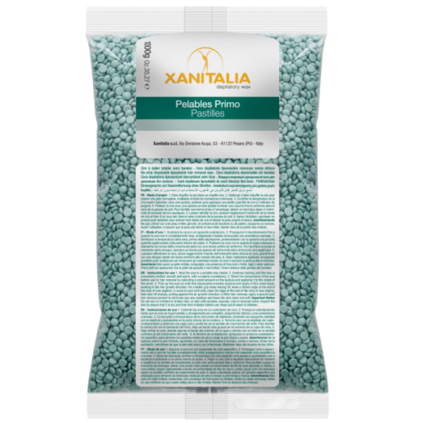 Xanitalia Perlen Wax Brasilien System grün Aloe Vera 1000g