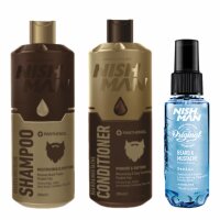 NISHMAN Bart-Set 03 Shampoo - Conditioner - Bart Parfum...