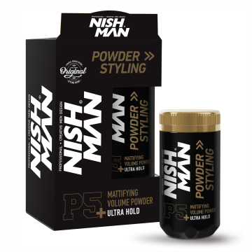NISHMAN P5+ Volume Powder Mattifying Styling Ultra Hold 20 g