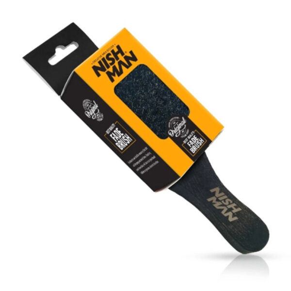 NISHMAN Premium Fade Brush Echtholzgriff & Naturborsten