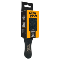 NISHMAN Premium Fade Brush Echtholzgriff &amp; Naturborsten
