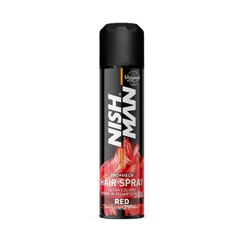 NISHMAN Color Hair Spray - Red 150 ml