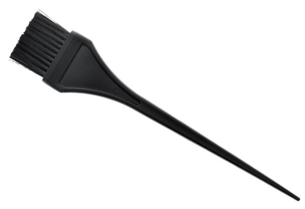 Professional Färbepinsel - schmaler Flachpinsel schwarz