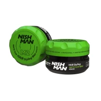 NISHMAN M2 Matte Hair Styling Clay Wax mit Keratin 150 ml