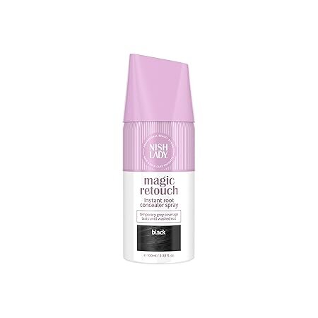 NISHLADY Magic Retouch Kaschierspray Schwarz 100ml