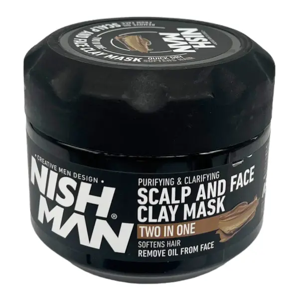 NISHMAN Clay Mask Sculp&Face Deep Cleansing 450g